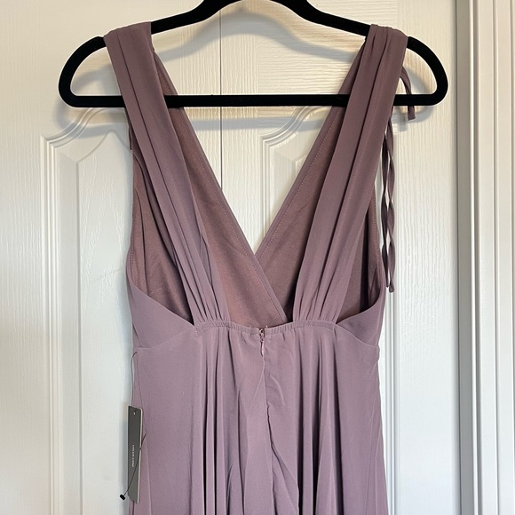 Lulu’s Dance The Night Away Dusty Purple Backless Maxi Dress Size Small - Picture 11 of 13